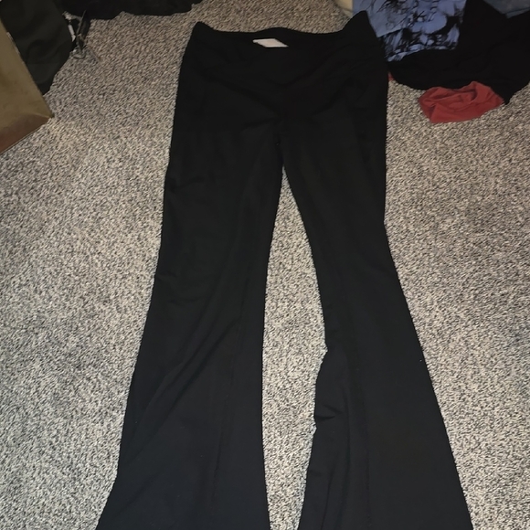 Fabletics Black Flared Leggings - Picture 1 of 4